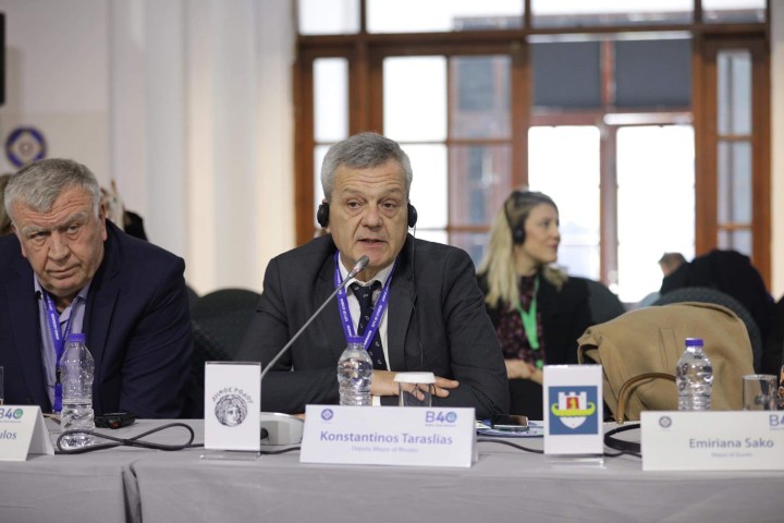 Ο κ. Κ. Ταρασλιάς στη συνάντηση