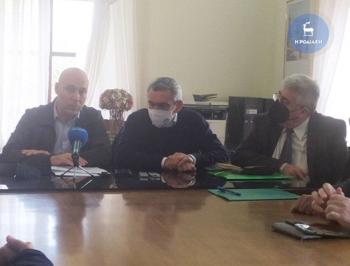 Από τη σύσκεψη με τον κ. Αμυρά