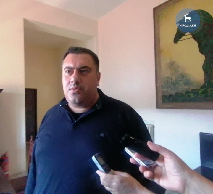 Ο γραμματέας της ν.ε. νότιας Δωδεκανήσου του ΣΥΡΙΖΑ - ΠΣ, Αντ. Αποστολίδης