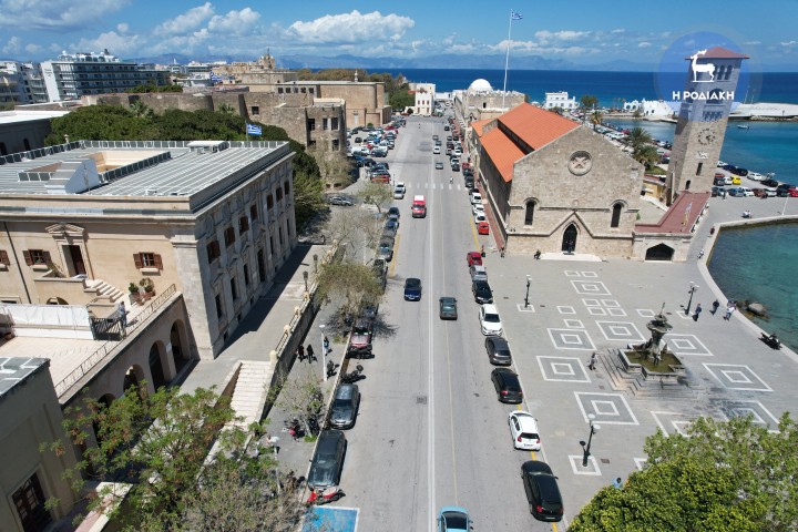 Η ίδια κατάσταση και στο κέντρο της πόλης