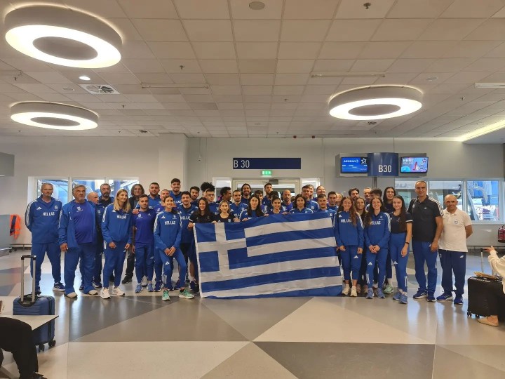 Πριν τη χθεσινή αναχώρηση για την Πολωνία 