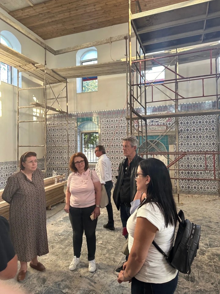 Τέμενος Γαζή Χασάν, στο Πλατάνι