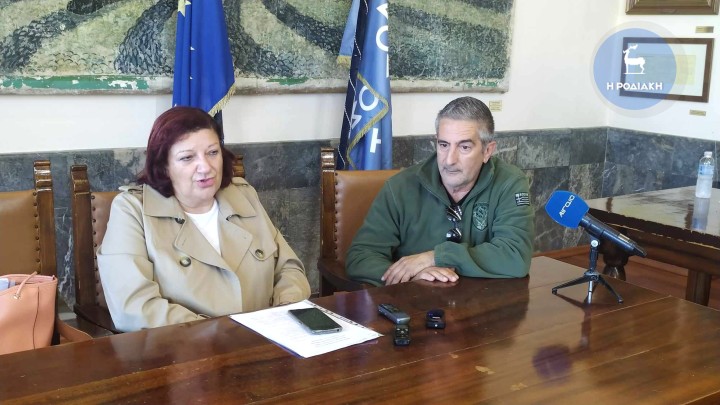 Η κ. Πάττα και ο κ. Κρητικός