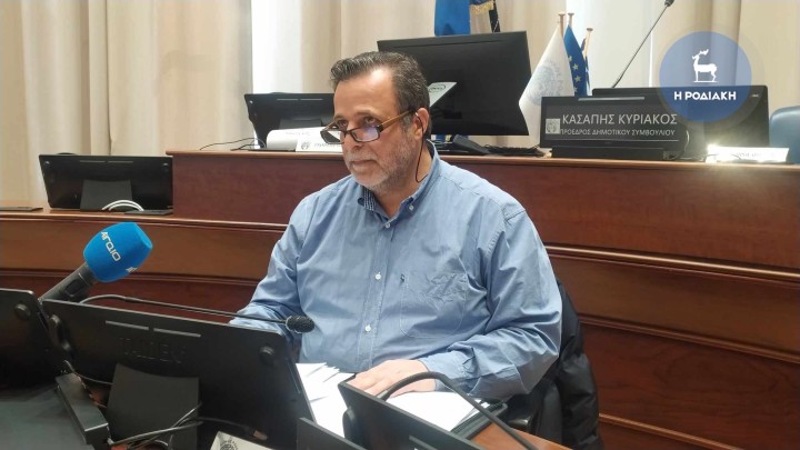 Ο πρόεδρος κ. Βασίλης Βαγιανάκης