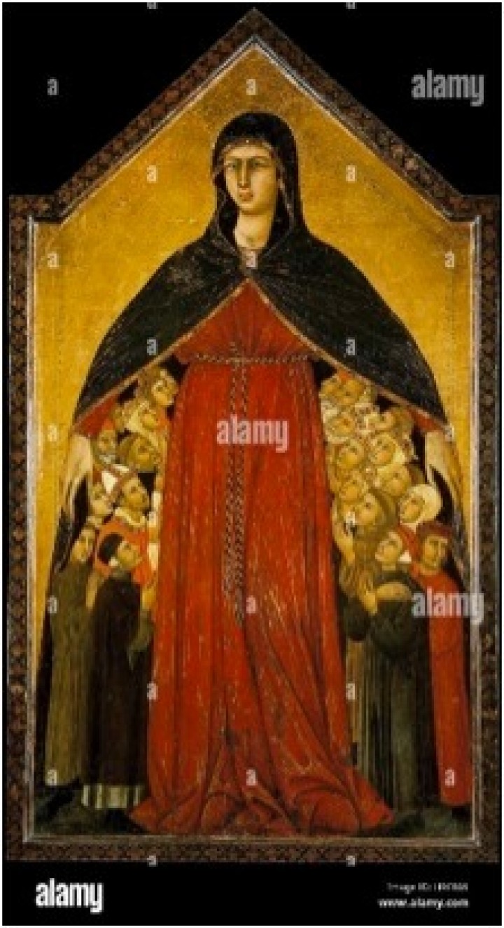 Παναγία του Eλέους  των Simone Martini kai Memmo di