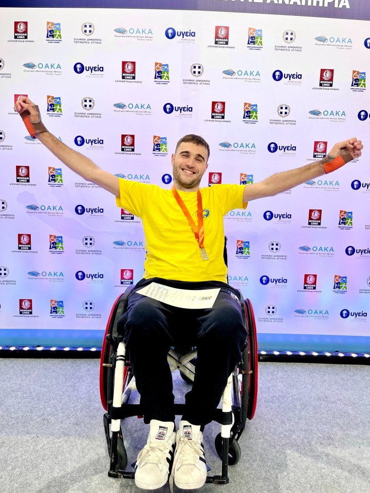 Ο Νίκος Κοντού θα έχει παρουσία πρώτη φορά  στους Παραολυμπιακούς.
