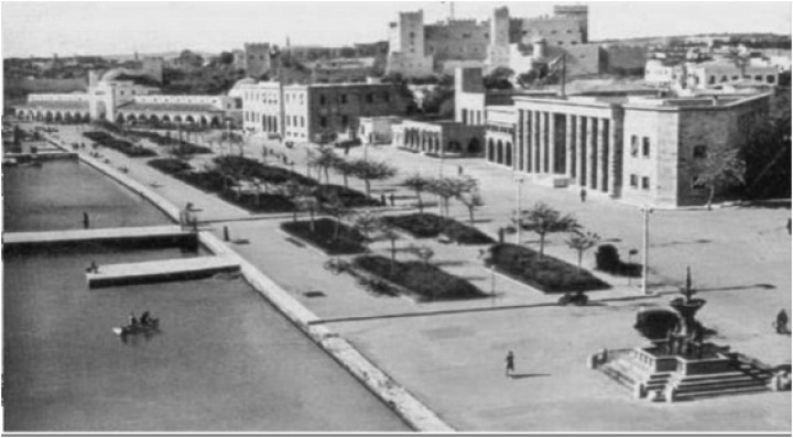 Άποψη του Foro Italico επί De Vecchi (1936)