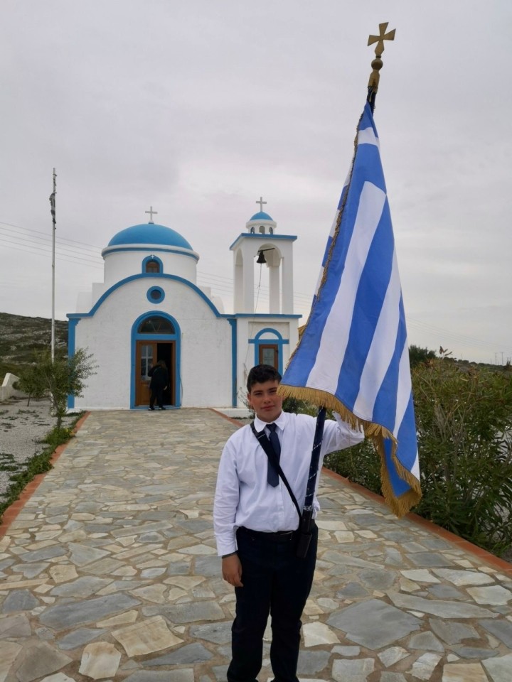 Ο 12χρονος Αγγελος, μοναδικός μαθητής των Αρκιών