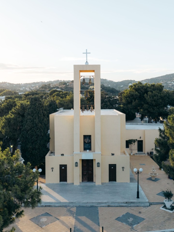 Η εκκλησία του Αγίου Νικολάου, πρώην καθολική Αγίου Φραγκίσκου/Photo: Κωστής Αγγελόπουλος