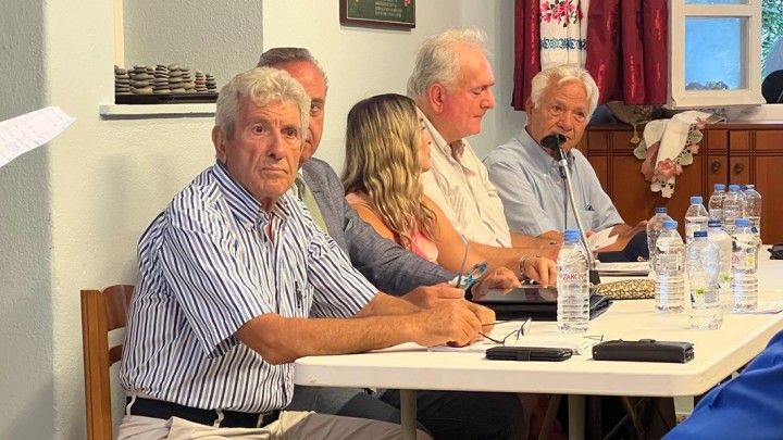 Το πάνελ των ομιλητών. Το λόγο έχει ο Συντονιστής της Εκδήλωσης 